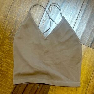 Spaghetti Strap Crop Top